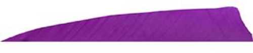 Gateway Shield Cut Feathers Purple 4 in. LW 50 pk.