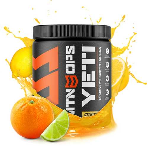 MTN Ops Yeti Preworkout Citrus Bliss