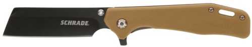 Scharde Ultra Glide Folder 3.25 in Cleaver Blade GFN Handle