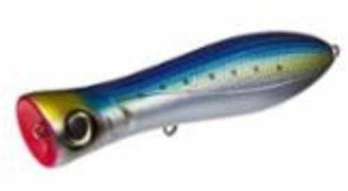 Yozuri Floating Bull Pop 6 Inches - Chrome Sardine