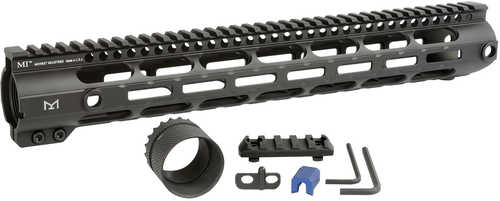 Midwest Industries Combat Handguard AR-308/LR-308 Black Hardcoat Anodized 15" 6061-T6 Aluminum