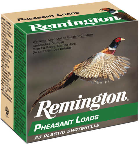 12 Gauge 2-3/4" Lead #6  1-1/4 oz 25 Rounds Remington Shotgun Ammunition