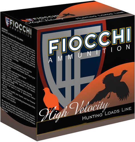 12 Gauge 2-3/4" Lead #6  1-1/4 oz 25 Rounds Fiocchi Shotgun Ammunition