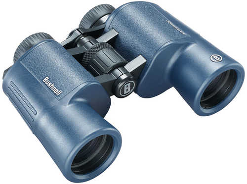 Bushnell 12x42mm H2O Binocular - Dark Blue Porro WP/FP Twist Up Eyecups