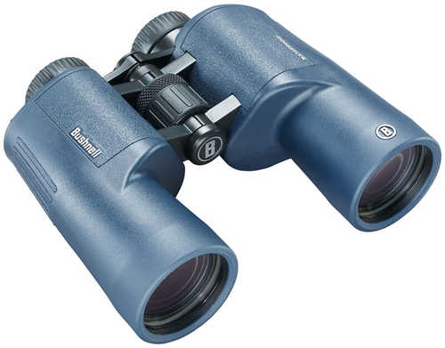 Bushnell 7x50mm H2O Binocular - Dark Blue Porro WP/FP Twist Up Eyecups