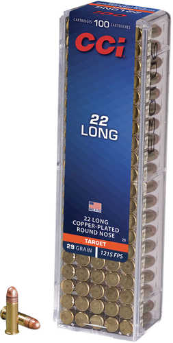 22 Long 29 Grain Lead 100 Rounds CCI Ammunition