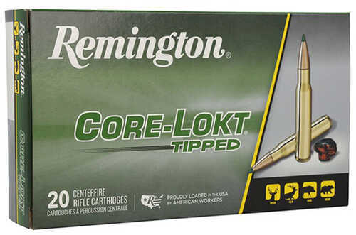 308 Win 165 Grain Jacketed Soft Point 20 Rounds Remington Ammunition 308 Winchester