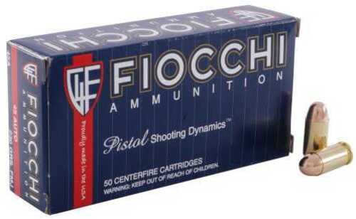 45 ACP 230 Grain Full Metal Jacket 50 Rounds Fiocchi Ammunition