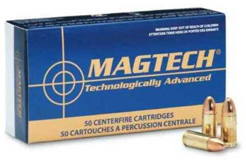 9mm Luger 147 Grain Full Metal Jacket 50 Rounds MAGTECH Ammunition