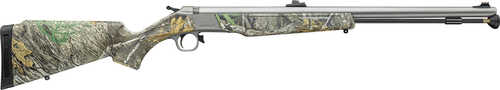 CVA Pr2118S Wolf V2 50 Cal 209 Primer 24" Matte Stainless Barrel/Rec Realtree Edge Synthetic Stock Fiber Optic Sights