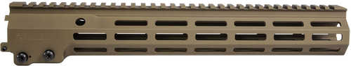 Geissele Automatics 05650S Super Modular Rail MK16 13.50" M-LOK, Desert Dirt Aluminum For AR Platform, Barrel Nut Includ