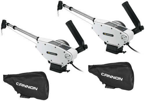 Cannon Optimum&trade; 10 Tournament Series (TS) BT Electric Downrigger 2-Pack w/Black Covers