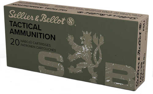 Sellier & Bellot 7.62X39mm Ammo 124 Grain FMJ 20 Rounds Per Box