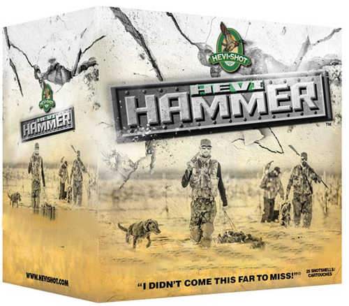 Hevi-Shot HEVI-Hammer Waterfowl 12 Gauge 3.5" 1-1/2 oz 2 Shot 25 Per Box