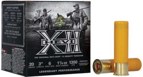 Hevi-shot Hevi-shot Hevi Xii 20 Gauge 3" #6 1 1/4 Oz Lead 25 Round Box