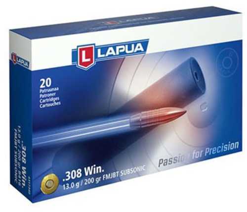 Sport Shooting Ammo 308 Winchester 200gr Fmj-bt
