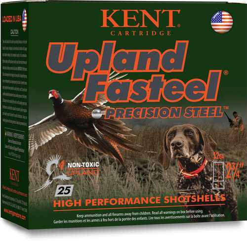 Kent Upland Fasteel Load 20 ga. 2.75 in. 7/8 oz. 6 Shot 25 rd. Model: K202US24-6