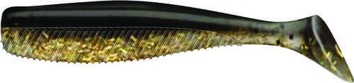 Quiver Shad 4in 5pk W/jh Gold Rush Model: E-vqsj40-01