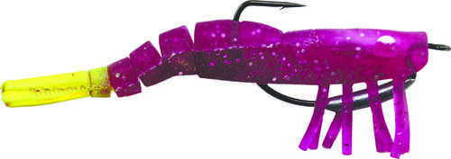 Vudu Weedless Shrimp 3.5in 1/8oz 2pk Model: E-vsw35-18-03