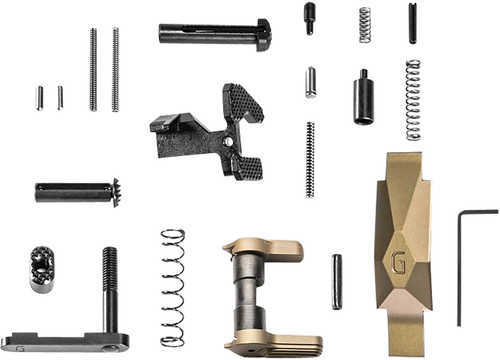 Geissele Automatics Ultra Duty Lower Parts Kit DDC, Ambi Safety, Oversized Bolt Release/Catch For AR-15