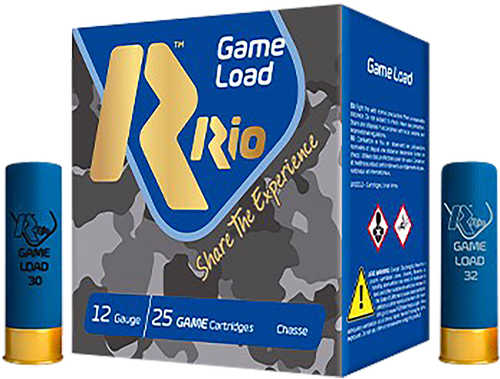 Rio Game Load 16 Ga 2 3/4" 1 1/8 Oz #6 Shotgun Ammo 25 Round Box