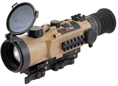 Irayusa Rico Hybrid 384 Hyl50w Thermal Weapon Sight 8x Magnification 75mm Objective Multiple Reticles (7 Static 1 Diy 1