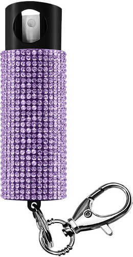 SKYLINE USA INC Pepper Spray Bling-It-On Range 16 ft Lavender Features Invisible UV Dye