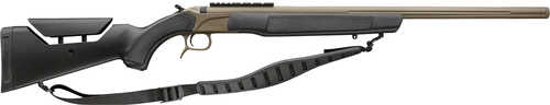 CVA Accura LR-X 45 Cal VariFlame 30" Flat Dark Earth Nitride Cerakote Fluted Threaded Barrel, Picatinny Rail