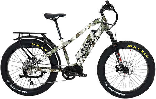 Bakcou E-bikes B-M-Kc-B25 Mule Kings XK7 18" W/Stand Over Height Of 29.50" Frame, Shimano Alivio Hill-Climbing 9 Speed B