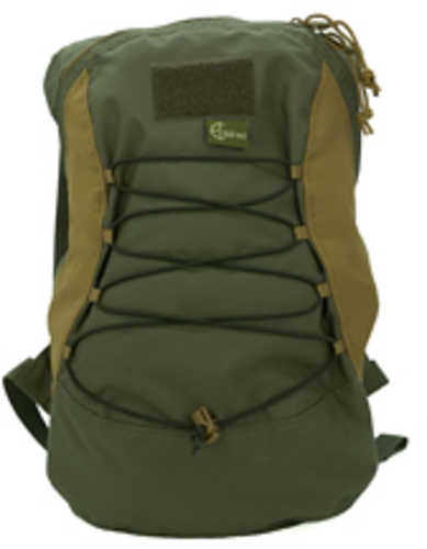 Cole-TAC Daypack Backpack 18L Main Compartment 500D Cordura Nylon Coyote and Green SP1024