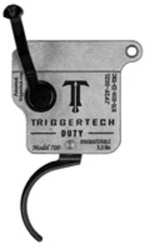 TriggerTech Duty Curved Trigger 3.5LB Pull Weight Fits Remington 700 Single Stage Black R70-SDB-33-TNC