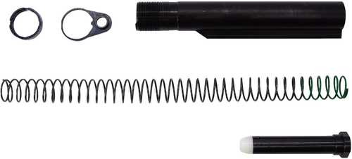 CMC Triggers Mil Spec Buffer Tube Kit Fits AR-15 Anodized Finished Black 83626