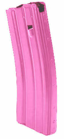 AR-15 Magazine 223 Rem Pink Aluminum 30 Rounds C Products