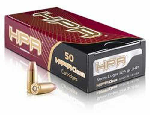 9mm Luger 147 Grain Hollow Point 50 Rounds HPR Ammunition