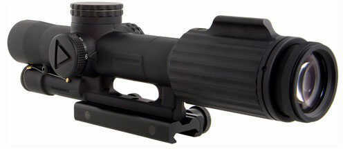 Trijicon 1600005 VCOG 1-6x 24mm Obj 95-15.9 ft @ 100 yds FOV Black Finish Horseshoe Dot/Crosshair 308 175 Grain Ballisti