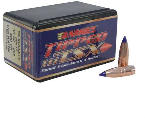 Barnes Tipped Triple-Shock X 35 Caliber (0.358'') Bullets