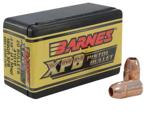 Barnes XPB 41 Magnum (0.410'') Pistol Bullets