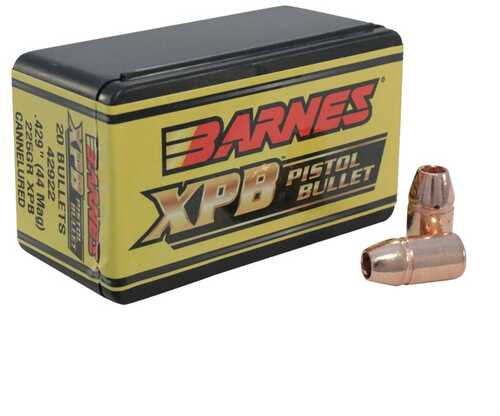 Barnes XPB 44 Caliber (0.429'') Pistol Bullets