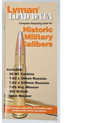 Lyman Load Data Book Old Military Calibers