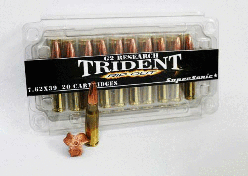 7.62X39mm 124 Grain Hollow Point 20 Rounds G2 Research Ammunition