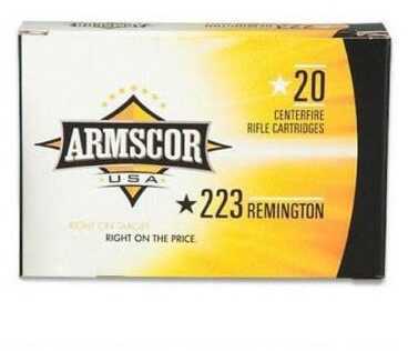 223 Rem 55 Grain Ballistic Tip 20 Rounds Armscor Ammunition 223 Remington