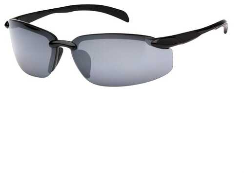 Pyramex Waverton Silver Mirror Lens W/ Black Frame