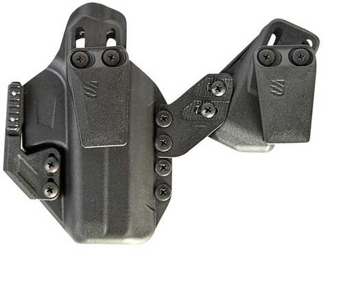 Blackhawk 416702Bk Stache Inside-The-Waistband Lb for Glock 19 SL TLR 7/8 Prem Kit 02 Polymer Ambidextrous Hand