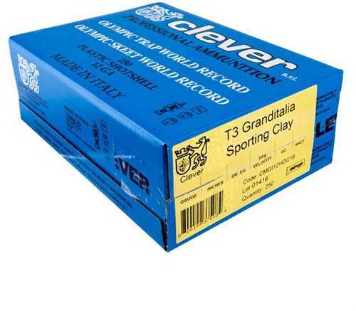 12 Gauge 2-3/4" Lead #8  1-1/8 oz 250 Rounds Clever Shotgun Ammunition