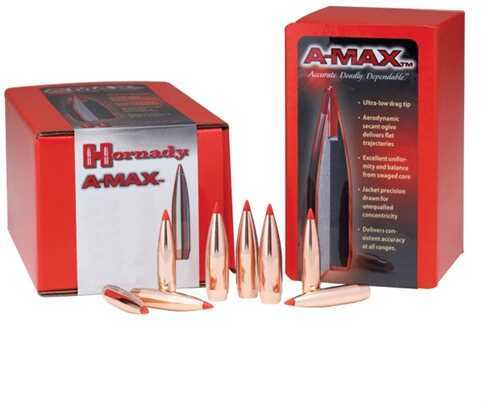 Hornady 3338 A-Max 338 Caliber (.338) 285 Grain 50 Per Box