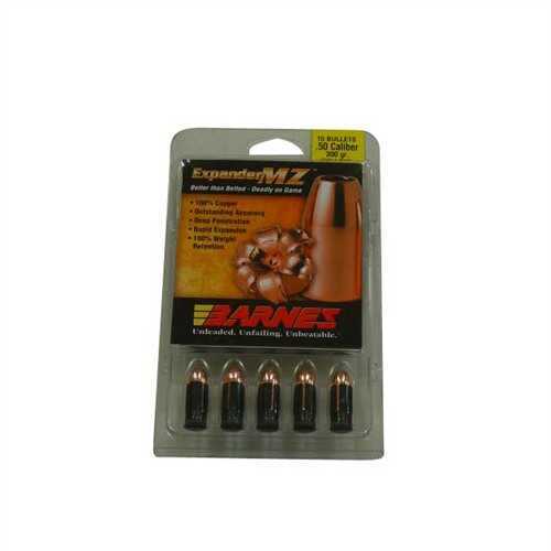 Barnes 50 Caliber 300 Grains Expander 15/Pk