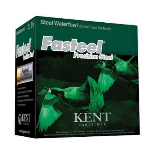 12 Gauge 3-1/2" Steel #3  1-3/8 oz 25 Rounds Kent Cartridges Shotgun Ammunition
