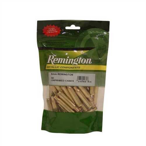 Remington Rifle Brass 23086 6MM 50 Per Bag