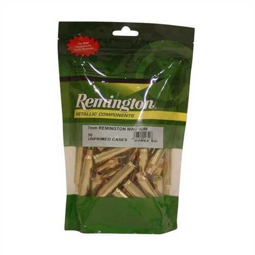 Remington Rifle Brass 22864 7MM Magnum 50 Per Bag