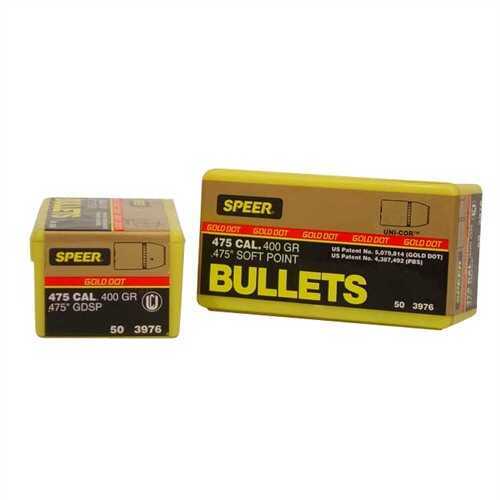 Speer Bullet .475 Caliber 400 Grains GDSP